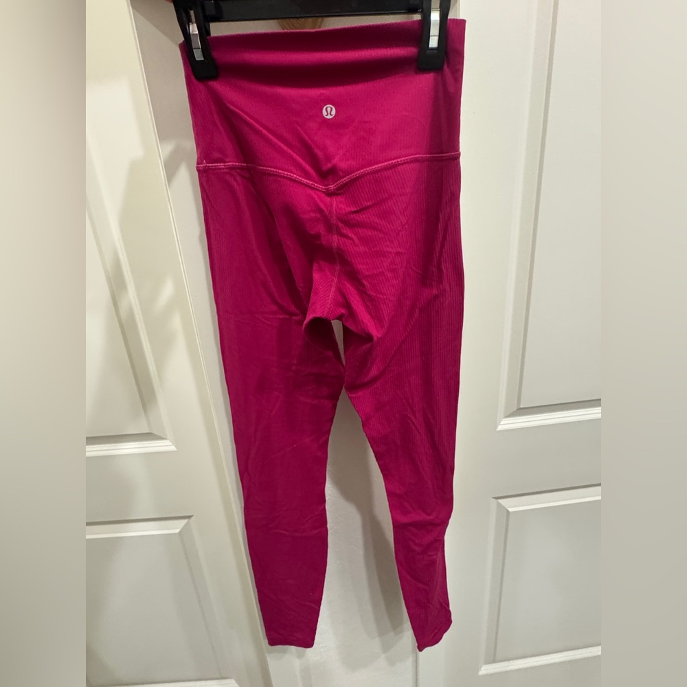 Lululemon Ribbed Align-  Size 4 28” - Picture 4 of 6